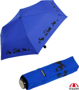 Doppler Mini Taschenschirm Havanna Fancy Cat&acute;s - blau