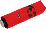 Doppler Mini Taschenschirm Havanna Fancy Cat´s - rot