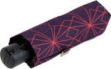 Doppler Damen Taschenschirm Magic XS Carbonsteel mit Auf-Zu-Automatik Paris - lila