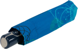 Doppler Damen Taschenschirm mit Auf-Zu-Automatik Magic Fiber Barcelona - navy