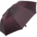 Cachemir Golf Taschenschirm Squared mit Auf-Zu-Automatik und Trageriemen - bordeaux