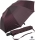 Cachemir Golf Taschenschirm Squared mit Auf-Zu-Automatik und Trageriemen - bordeaux