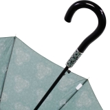 Gaudi Regenschirm Stockschirm Hexagon mit Automatik - grün