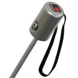 Knirps Taschenschirm Slim Duomatic Auf-Zu-Automatik Paint Drops - white