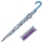 Bisetti Paint Kinder Stockschirm zum Ausmalen Travel - blau
