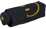 Smiley World Super Mini Taschenschirm - schwarz