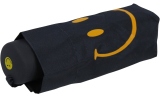Smiley World Super Mini Taschenschirm - schwarz