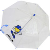 Smiley World Kinder Stockschirm transparent - blau