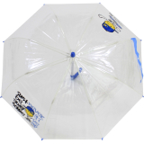 Smiley World Kinder Stockschirm transparent - blau