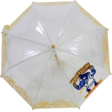 Kukuxumusu Kinder Stockschirm transparent Superheroes - gelb