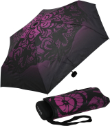 neyrat Regenschirm Super Mini Taschenschirm flach Elegant Lace - lila
