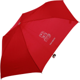 Samsonite Taschenschirm Karissa Umbrellas Ultra Mini Flat mit Tasche - formula red