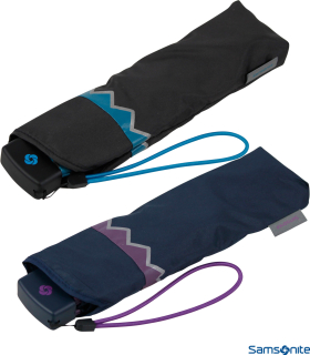 Samsonite Taschenschirm C-Collection Ultra Mini Flat Reflective
