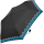 Samsonite Taschenschirm C-Collection Ultra Mini Flat Reflective - Black-Turquoise