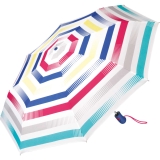 Esprit Taschenschirm Easymatic Light Auf-Zu Automatik Summer Stripes - bright