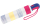 Esprit Taschenschirm Easymatic Light Auf-Zu Automatik Summer Stripes - bright