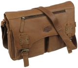 LandLeder 2 tlg Messenger PINCH OF WAX - natur