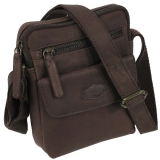 LandLeder Unisex Umhängetasche PINCH OF WAX - braun