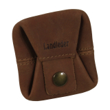 LandLeder Mini-Faltbörse PINCH OF WAX - natur