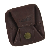 LandLeder Mini-Faltbörse PINCH OF WAX - braun