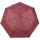 Bisetti Mini Taschenschirm mit Auf-Zu-Automatik Stone - rot