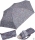 Bisetti Super Mini Taschenschirm mit Tasche Stone - grau