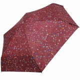 Bisetti Super Mini Taschenschirm mit Tasche Stone - rot