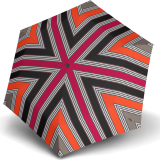 Knirps Taschenschirm TS.200 Slim Duomatic - UV Protection - leicht, stabil und sturmfest Primrose - pink