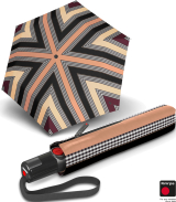 Knirps Taschenschirm TS.200 Slim Duomatic - UV Protection - leicht, stabil und sturmfest Primrose - nude
