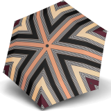 Knirps Taschenschirm TS.200 Slim Duomatic - UV Protection - leicht, stabil und sturmfest Primrose - nude